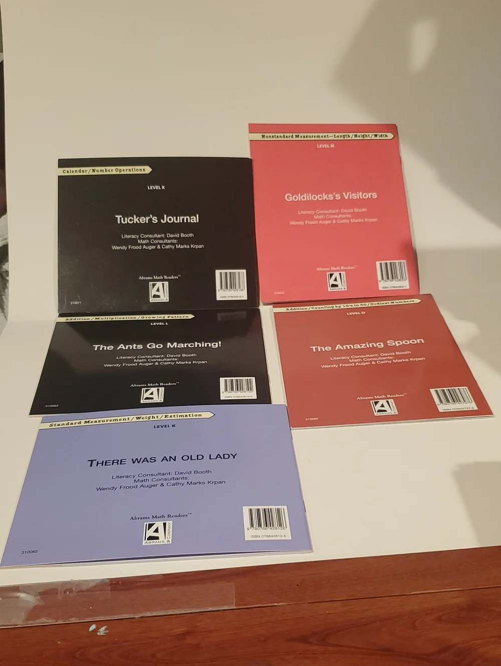 Abrams Math Readers Lot Of 14 Books Preowned Paperbacks